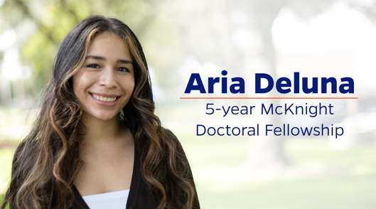 Aria Deluna. 5-year McKnight Doctoral Fellowship 